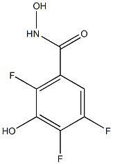 2,4,5-trifluoro-N,3-dihydroxybenzamide,,结构式