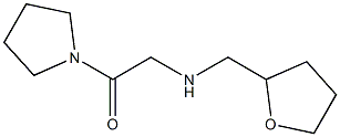 2-[(oxolan-2-ylmethyl)amino]-1-(pyrrolidin-1-yl)ethan-1-one
