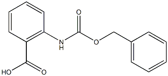 2-{[(benzyloxy)carbonyl]amino}benzoic acid,,结构式