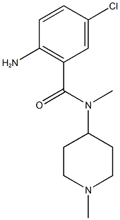 2-amino-5-chloro-N-methyl-N-(1-methylpiperidin-4-yl)benzamide