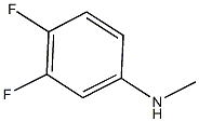 3,4-difluoro-N-methylaniline Structure