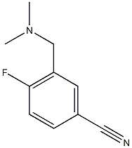 3-[(dimethylamino)methyl]-4-fluorobenzonitrile