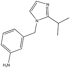 3-{[2-(propan-2-yl)-1H-imidazol-1-yl]methyl}aniline