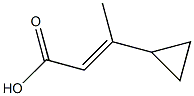 3-cyclopropylbut-2-enoic acid