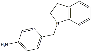 4-(2,3-dihydro-1H-indol-1-ylmethyl)aniline,925905-07-3,结构式