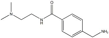 4-(aminomethyl)-N-[2-(dimethylamino)ethyl]benzamide Structure