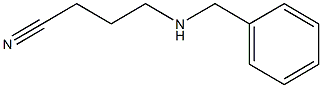 4-(benzylamino)butanenitrile 化学構造式