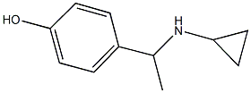 4-[1-(cyclopropylamino)ethyl]phenol|