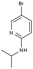 5-bromo-N-(propan-2-yl)pyridin-2-amine Struktur