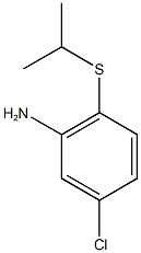 5-chloro-2-(propan-2-ylsulfanyl)aniline