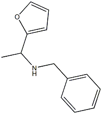 benzyl[1-(furan-2-yl)ethyl]amine 化学構造式