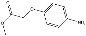 methyl (4-aminophenoxy)acetate Structure