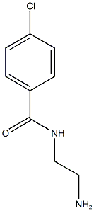 N-(2-aminoethyl)-4-chlorobenzamide,,结构式