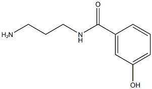 N-(3-aminopropyl)-3-hydroxybenzamide Structure