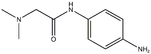 N-(4-aminophenyl)-2-(dimethylamino)acetamide,,结构式