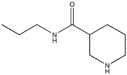 N-propylpiperidine-3-carboxamide,,结构式