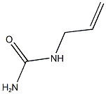 prop-2-en-1-ylurea 结构式