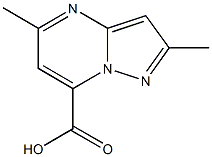2,5-dimethylpyrazolo[1,5-a]pyrimidine-7-carboxylic acid