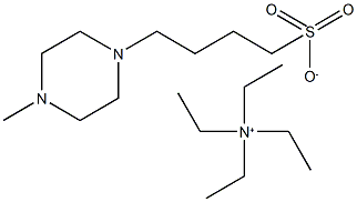  Tetraethylammonium 4-(4-methylpiperazin-1-yl)butane-1-sulfonate