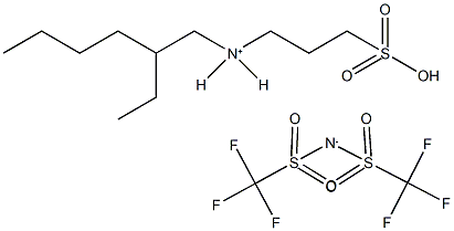 2-Ethyl-N-(3-sulfopropyl)hexan-1-aminium bis(trifluoromethylsulfonyl)amide