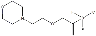 Potassium (3-(2-morpholinoethoxy)prop-1-en-2-yl)trifluoroborate,,结构式