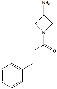 Benzyl-3-aminoazetidine-1-carboxylate 化学構造式