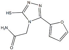 2-[3-(2-FURYL)-5-MERCAPTO-4H-1,2,4-TRIAZOL-4-YL]ACETAMIDE