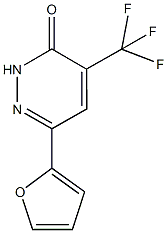  6-(2-FURYL)-4-(TRIFLUOROMETHYL)PYRIDAZIN-3(2H)-ONE