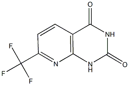 7-(TRIFLUOROMETHYL)PYRIDO[2,3-D]PYRIMIDINE-2,4(1H,3H)-DIONE,,结构式