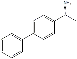 (1R)-1-(1,1''-BIPHENYL-4-YL)ETHANAMINE Structure