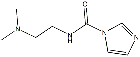 N-[2-(dimethylamino)ethyl]-1H-imidazole-1-carboxamide 化学構造式