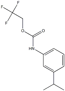 2,2,2-trifluoroethyl 3-isopropylphenylcarbamate