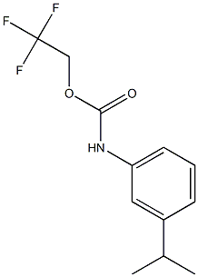 2,2,2-trifluoroethyl 3-isopropylphenylcarbamate|