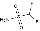 1,1-difluoromethanesulfonamide 化学構造式