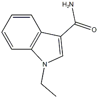 1-ethyl-1H-indole-3-carboxamide Structure