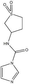 N-(1,1-dioxidotetrahydrothien-3-yl)-1H-imidazole-1-carboxamide Structure