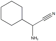 amino(cyclohexyl)acetonitrile Struktur