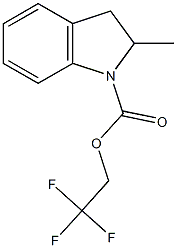  2,2,2-trifluoroethyl 2-methylindoline-1-carboxylate