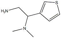 N-(2-amino-1-thien-3-ylethyl)-N,N-dimethylamine Struktur