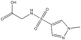 {[(1-methyl-1H-pyrazol-4-yl)sulfonyl]amino}acetic acid