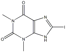 8-iodo-1,3-dimethyl-3,9-dihydro-1H-purine-2,6-dione|