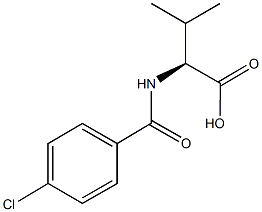 (2S)-2-[(4-chlorobenzoyl)amino]-3-methylbutanoic acid|