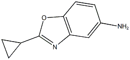 2-cyclopropyl-1,3-benzoxazol-5-amine Struktur