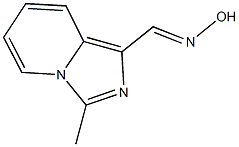 3-methylimidazo[1,5-a]pyridine-1-carbaldehyde oxime