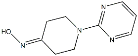 1-pyrimidin-2-ylpiperidin-4-one oxime 结构式