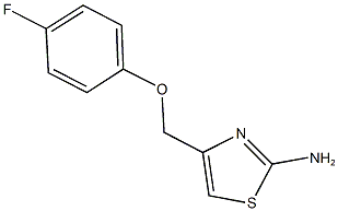 4-[(4-fluorophenoxy)methyl]-1,3-thiazol-2-amine|