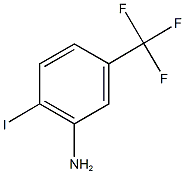 2-iodo-5-(trifluoromethyl)aniline 结构式