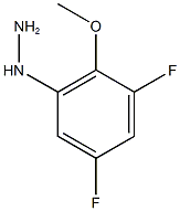 (3,5-difluoro-2-methoxyphenyl)hydrazine Structure