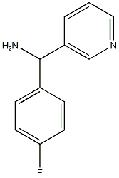 (4-fluorophenyl)(pyridin-3-yl)methanamine Structure