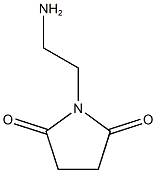 1-(2-aminoethyl)pyrrolidine-2,5-dione Structure